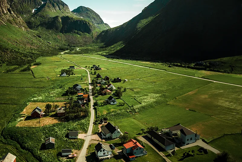 Turstier i Norge om våren