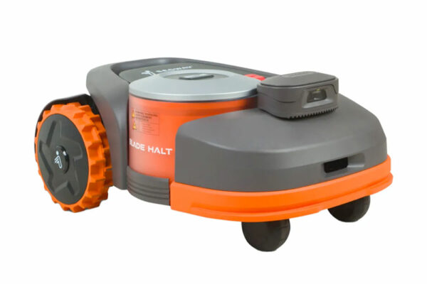 Segway Navimow H3000E robotgressklipper med oransje detaljer og trådløs design.